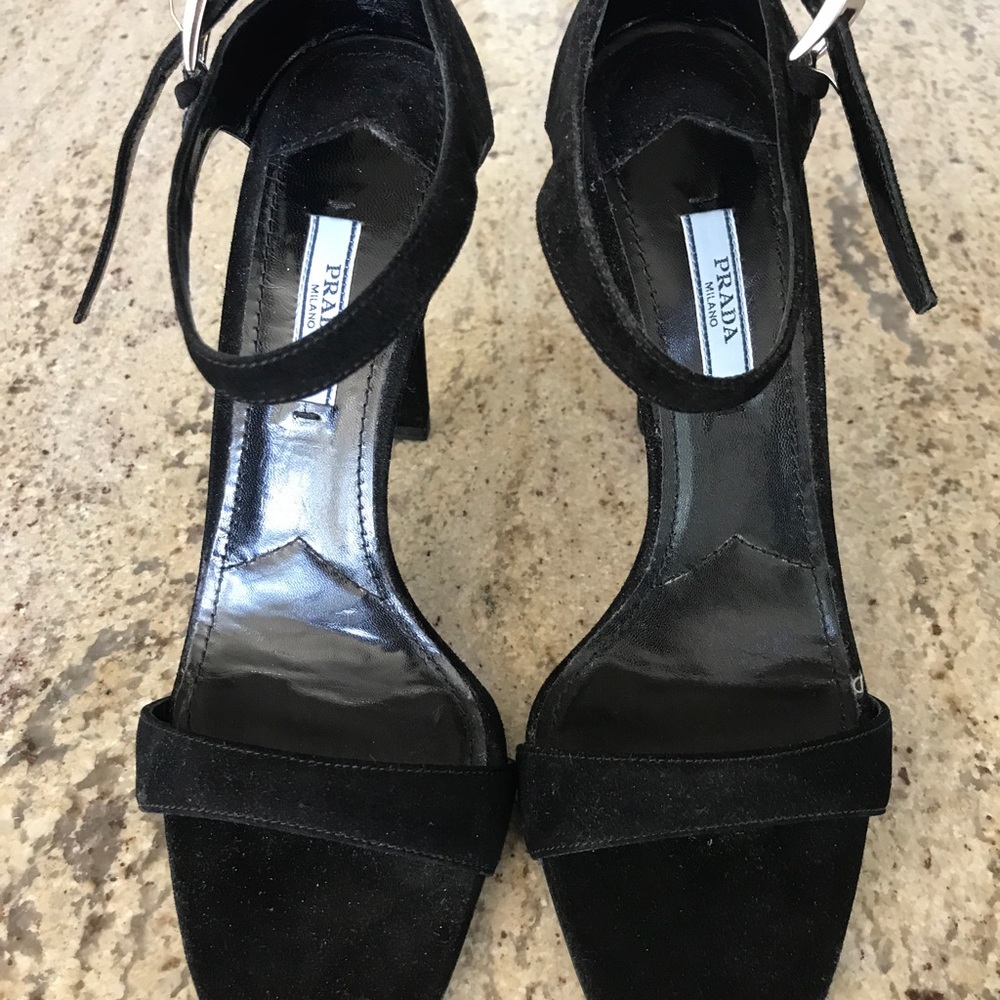 Prada Ankle Strap Sandal